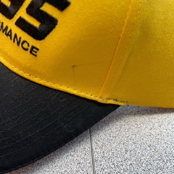 JEGS High Performance Yellow & Black Baseball Cap - Picture 4 of 6